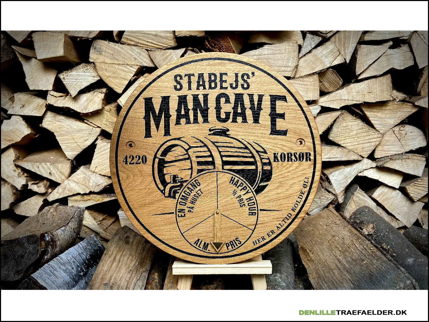 www.denlilletraefaelder.dk - Din gravør af massive træskilte!