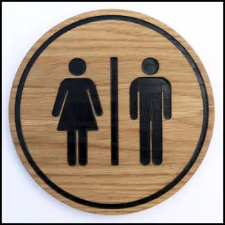 wc toilet skilt www.denlilletraefaelder.dk