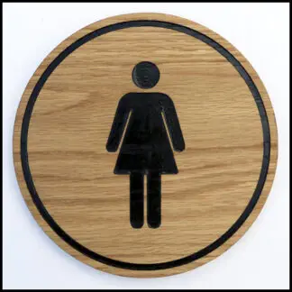 wc toilet skilt www.denlilletraefaelder.dk